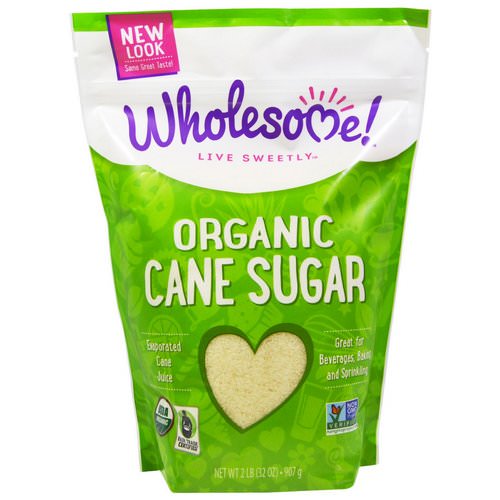 Wholesome, Organic Cane Sugar, 32 oz (907 g) فوائد
