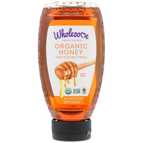 Wholesome, Organic Honey, 16 oz (454 g) فوائد