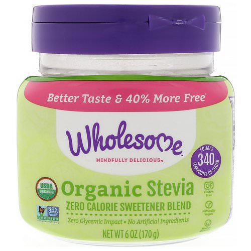 Wholesome, Organic Stevia, 6 oz (170 g) فوائد