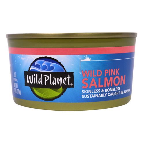 Wild Planet, Wild Pink Salmon, 6 oz (170 g) فوائد
