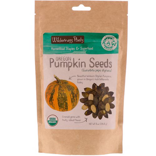 Wilderness Poets, Oregon Pumpkin Seeds, 8 oz (226.8 g) فوائد