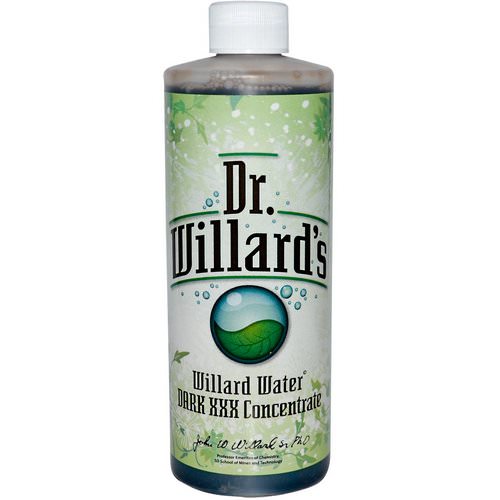 Willard, Willard Water, Dark XXX Concentrate, 16 oz (0.473 l) فوائد