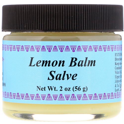 WiseWays Herbals, Lemon Balm Salve, 2 oz (56 g) فوائد