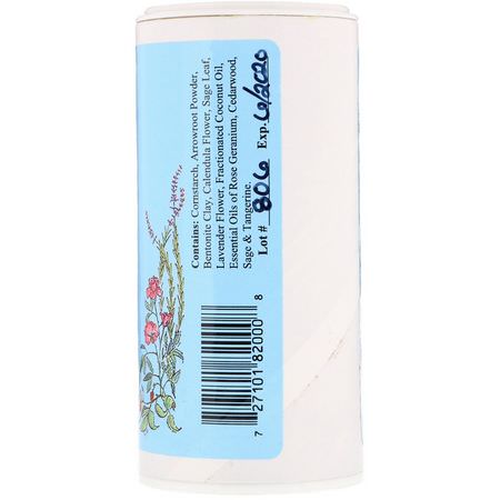 WiseWays Herbals, Calendula Body Powder, 3 oz (85 g):مزيل عرق, حمام