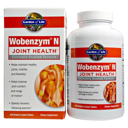 Wobenzym N, Joint Health, 400 Enteric-Coated Tablets فوائد
