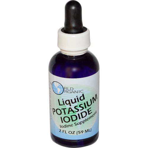World Organic, Liquid Potassium Iodide, 2 fl oz (59 ml) فوائد