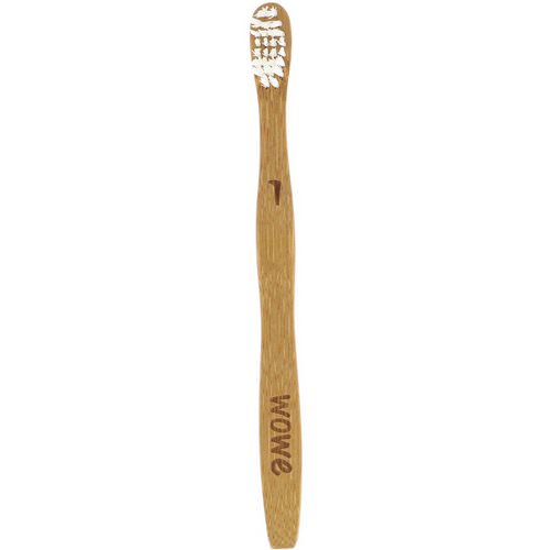 Wowe, Natural Bamboo Toothbrush, Kids, Soft Bristles, 4 Pack فوائد
