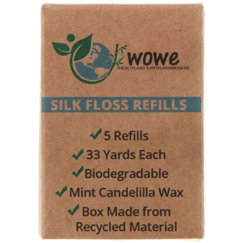 Wowe, Silk Floss Refills, 5 Refills فوائد