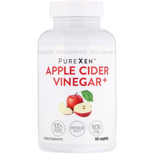 Xenadrine, PureXen, Apple Cider Vinegar+, 60 Caplets فوائد