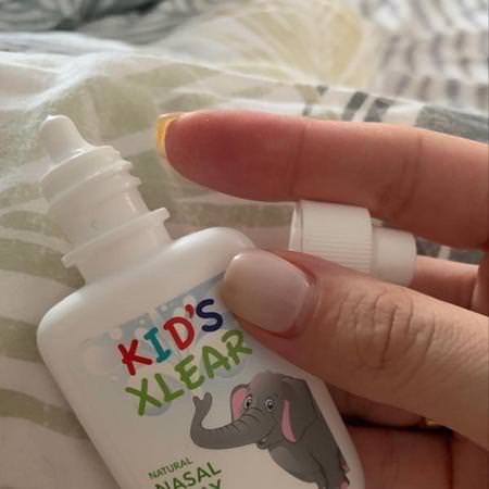 Xlear Baby Nasal Sprays Aspirators Nasal Spray - بخاخ الأنف, غسل الجي,ب الأنفية, الأنف, الإسعافات الأ,لية