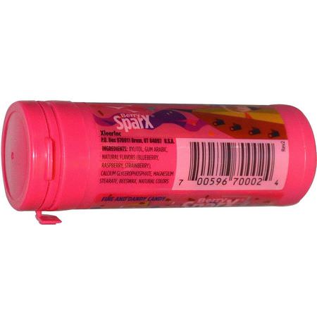 Xlear, SparX Candy, with 100% Xylitol, Berry, 30 g:معينات, بالنعناع