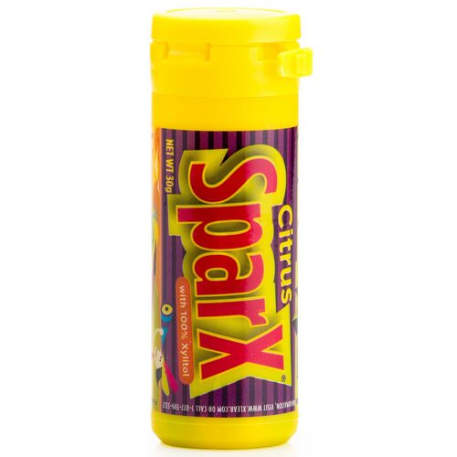 Xlear, SparX Candy, with 100% Xylitol, Citrus, 30 g فوائد