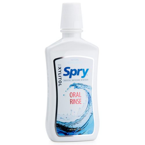 Xlear, Spry, Oral Rinse, Cool Mint, 16 fl oz (473 ml) فوائد