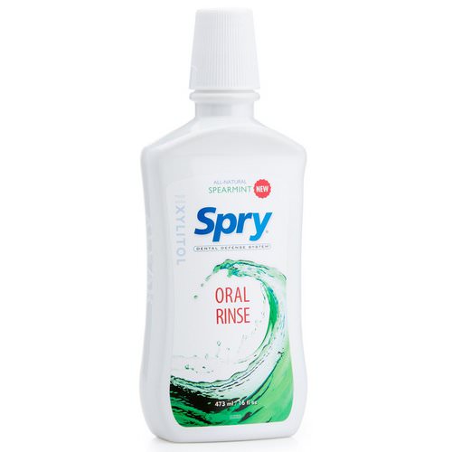 Xlear, Spry, Oral Rinse, Spearmint, 16 fl oz (473 ml) فوائد