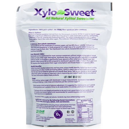 Xlear, XyloSweet, All Natural Xylitol Sweetener, 1 lb (454 g):Xylitol, المحليات