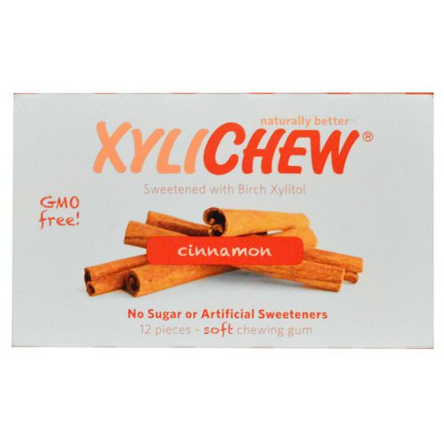 Xylichew, Cinnamon, 12 Pieces فوائد