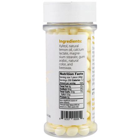 Xyloburst, Lemon Mints, 200 Pieces, 4.23 oz (120 g):معينات, بالنعناع