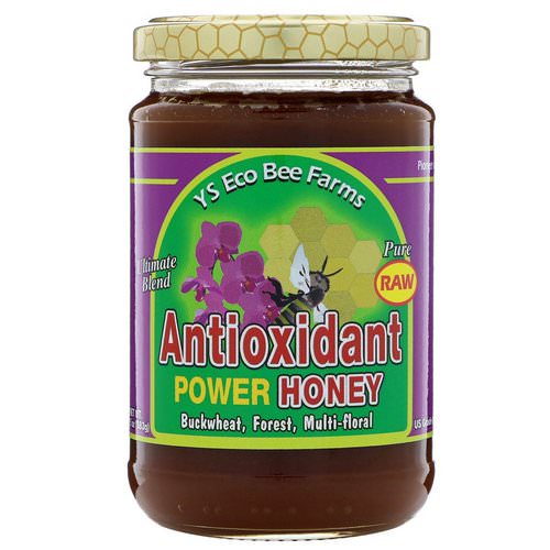 Y.S. Eco Bee Farms, Antioxidant Power Honey, 13.5 oz (383 g) فوائد