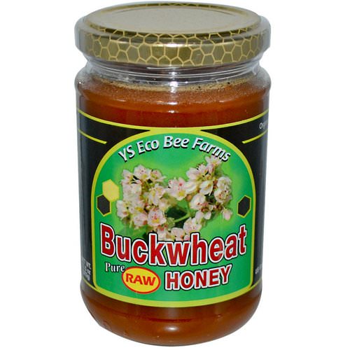 Y.S. Eco Bee Farms, Buckwheat Pure Raw Honey, 13.5 oz (383 g) فوائد