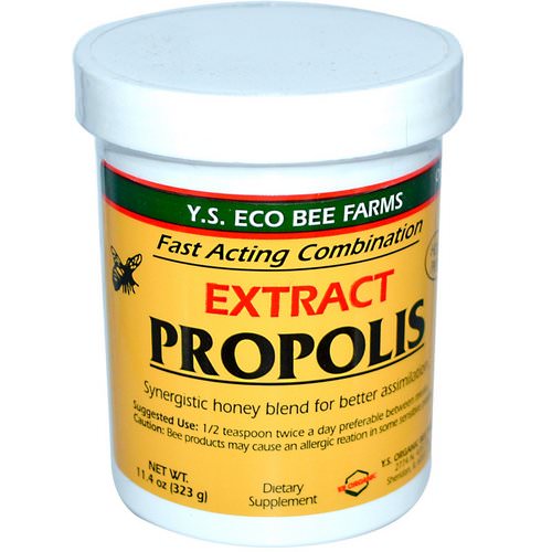 Y.S. Eco Bee Farms, Propolis, Extract, 11.4 oz (323 g) فوائد