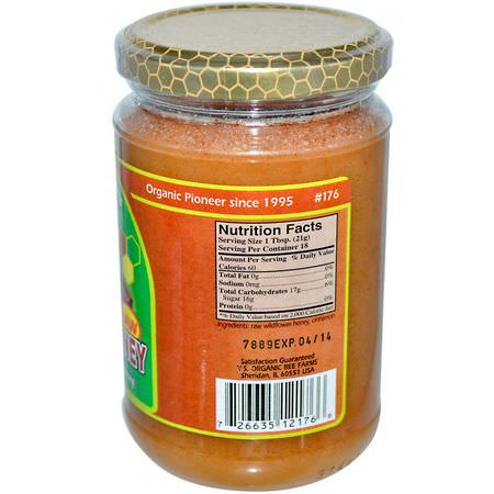 Y.S. Eco Bee Farms, Raw Cinna Honey, 13.5 oz (383 g):المحليات, العسل