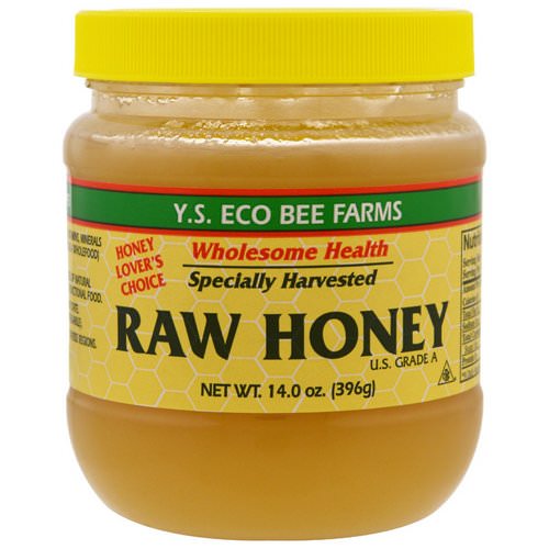 Y.S. Eco Bee Farms, Raw Honey, 14.0 oz (396 g) فوائد