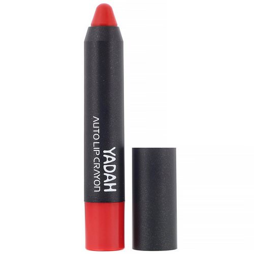 Yadah, Auto Lip Crayon, 01 Dazzling Red, 0.08 oz (2.5 g) فوائد
