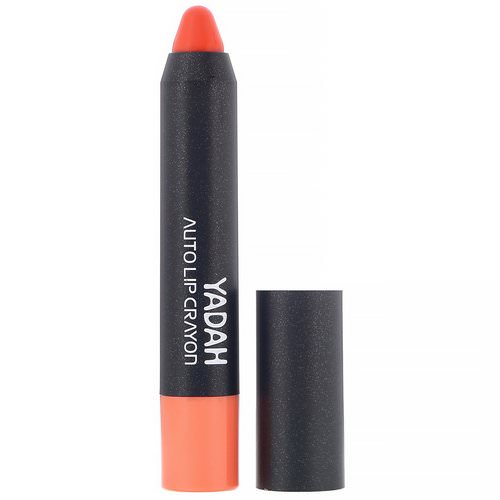 Yadah, Auto Lip Crayon, 02 Orange Coral, 0.08 oz (2.5 g) فوائد