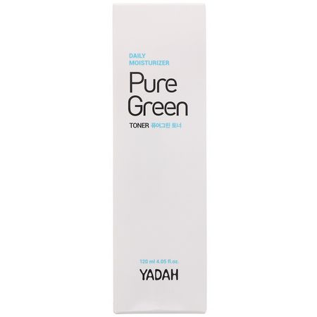 Yadah, Pure Green Toner, 4.05 fl oz (120 ml):ماكياج الحبر, بشرةcare