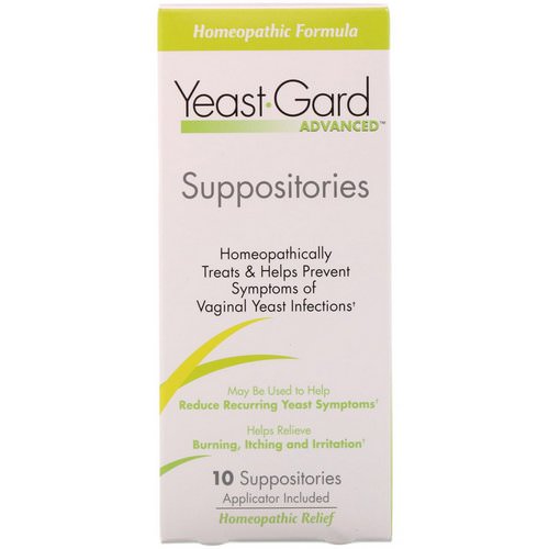 YeastGard Advanced, Yeast Gard Advanced Suppositories, 10 Suppositories فوائد