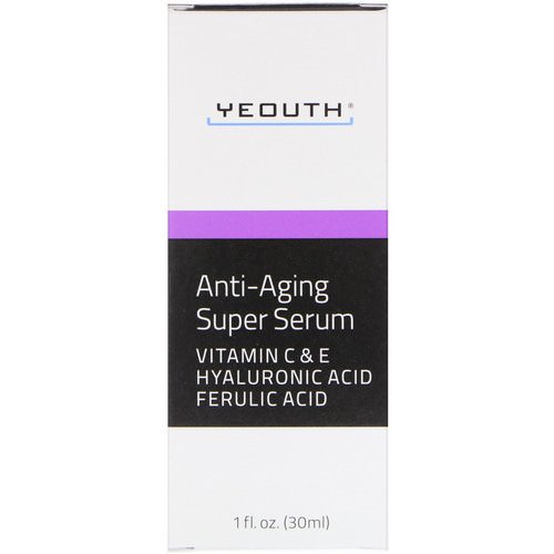Yeouth, Anti-Aging Super Serum, 1 fl oz (30 ml) فوائد