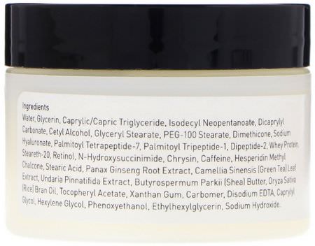Yeouth, Retinol, 2.5% Eye Cream, 1 fl oz (30 ml):كريم, مصل حمض الهيال,ر,نيك