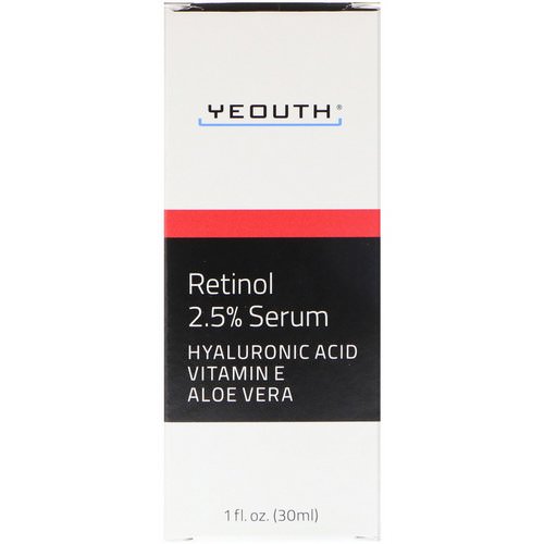 Yeouth, Retinol, 2.5% Serum, 1 fl oz (30 ml) فوائد
