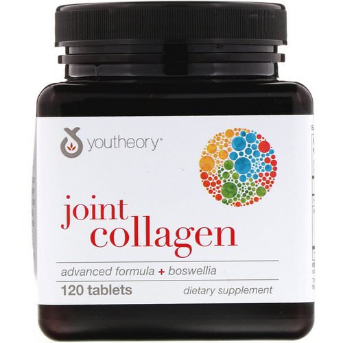 Youtheory, Joint Collagen, Advanced Formula + Boswellia, 120 Tablets فوائد