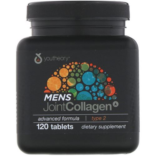 Youtheory, Mens Joint Collagen, Advanced Formula, Type 2, 120 Tablets فوائد