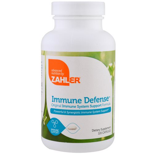 Zahler, Immune Defense, Original Immune System Support Formula, 120 Capsules فوائد
