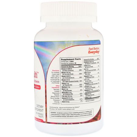Zahler, Junior Multi, Complete One-Daily Multi-Vitamin, Natural Cherry Flavor, 90 Chewable Tablets:الفيتامينات المتعددة للأطفال, الصحة