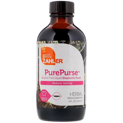 Zahler, PurePurse, 4 fl oz (118.3 ml) فوائد