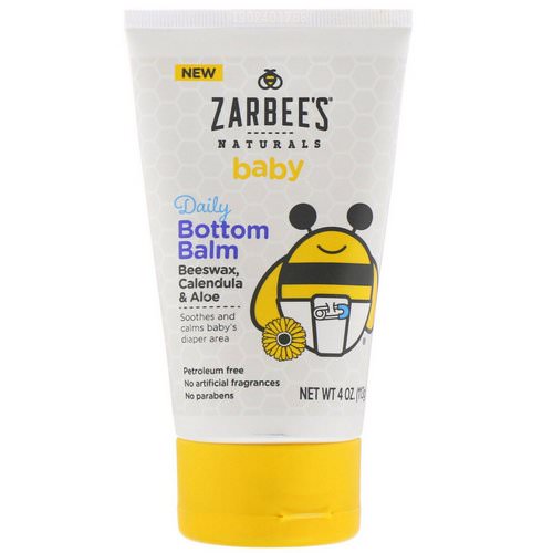 Zarbee's, Baby, Daily Bottom Balm, 4 oz (113 g) فوائد