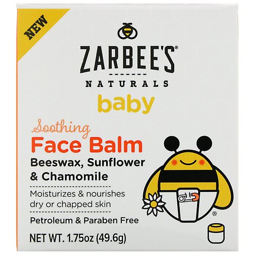 Zarbee's, Baby, Soothing Face Balm, 1.75 oz (49.6 oz) فوائد