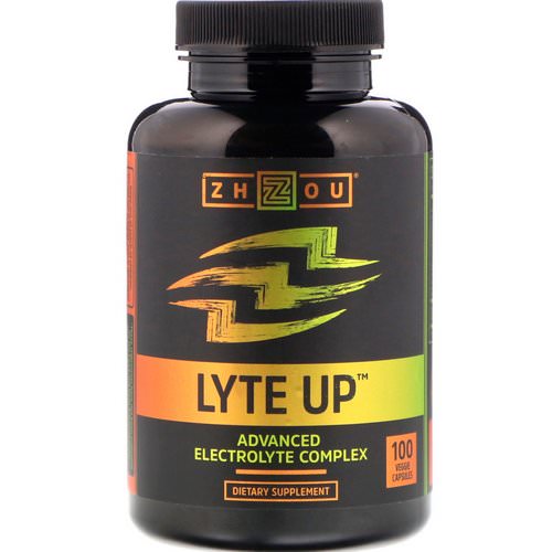 Zhou Nutrition, Lyte Up, Advanced Electrolyte Complex, 100 Veggie Capsules فوائد