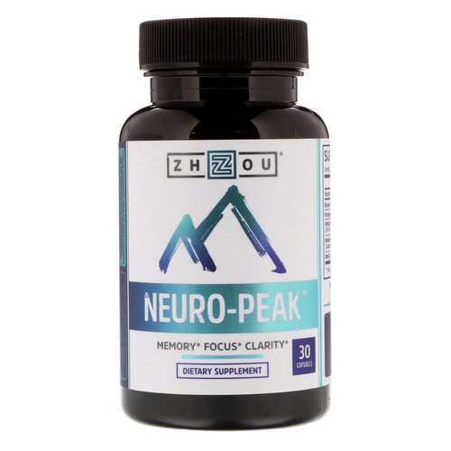Zhou Nutrition, Neuro-Peak, 30 Capsules فوائد