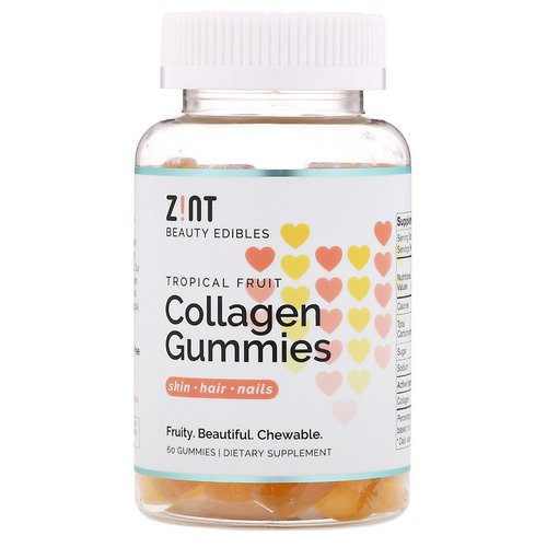 Zint, Collagen Gummies, Tropical Fruit, 60 Gummies فوائد