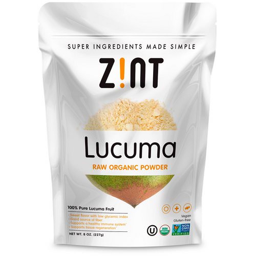 Zint, Lucuma, Raw Organic Powder, 8 oz (227 g) فوائد