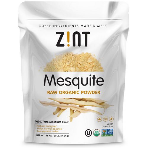 Zint, Mesquite Raw Organic Powder, 16 oz (454 g) فوائد