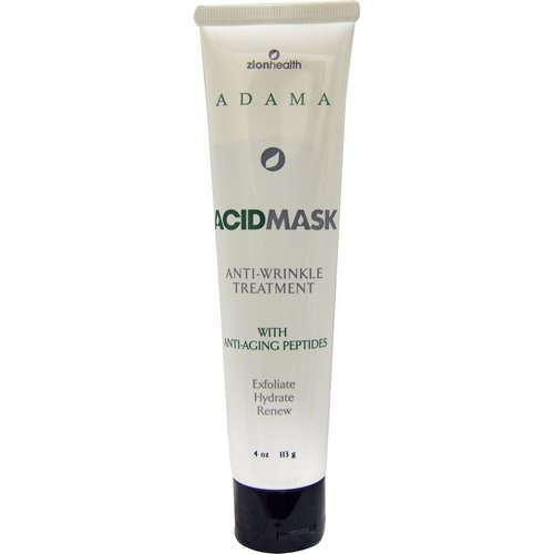 Zion Health, Adama, Acid Mask, Anti-Wrinkle Treatment, 4 oz (113 g) فوائد