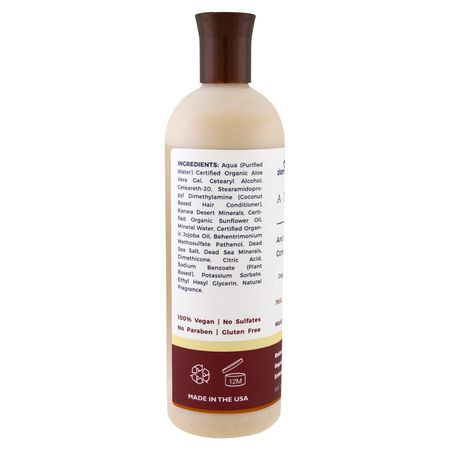 Zion Health, Adama, Ancient Minerals Conditioner, Pear Blossom, 16 fl oz (473 ml):بلسم, العناية بالشعر