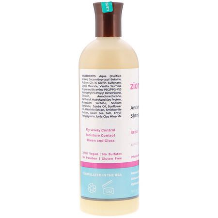 Zion Health, Ancient Minerals Shampoo, Repair, Vanilla Jasmine, 16 fl oz (473 ml):شامب, العناية بالشعر