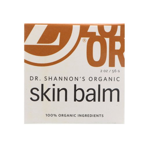 Zoe Organics, Dr. Shannon's Organic, Skin Balm, 2 oz (56 g) فوائد