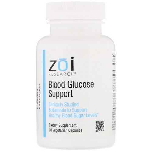 ZOI Research, Blood Glucose Support, 60 Vegetarian Capsules فوائد